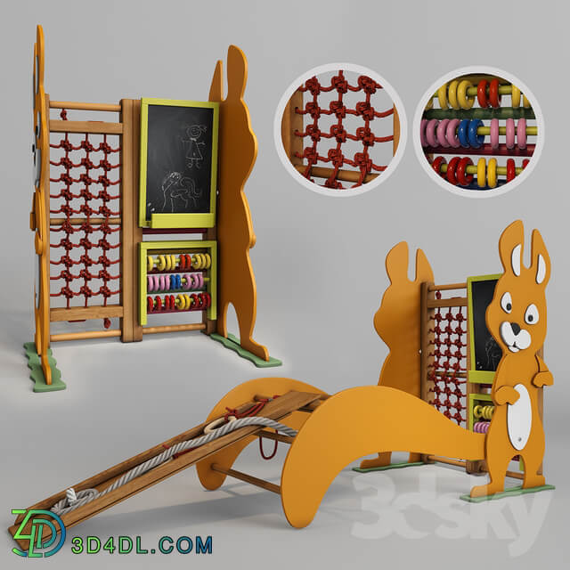 Miscellaneous Children 39 s sports complex SportBaby Squirrel Giraffe 