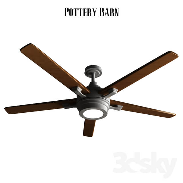 Pottery barn Benito Ceiling Fan Bronze