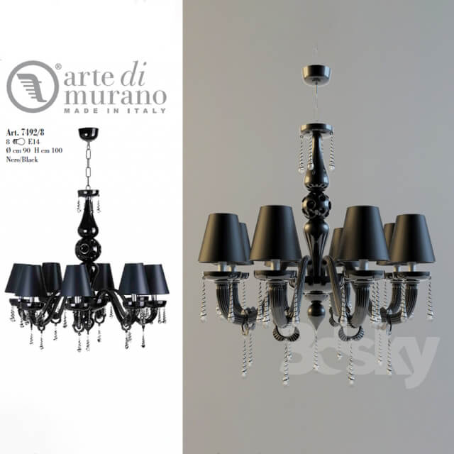 Arte di Murano Chandelier 8 7492