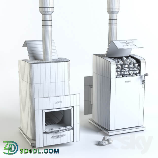 Woodburning stove Harvia Classic 400 Top Duo