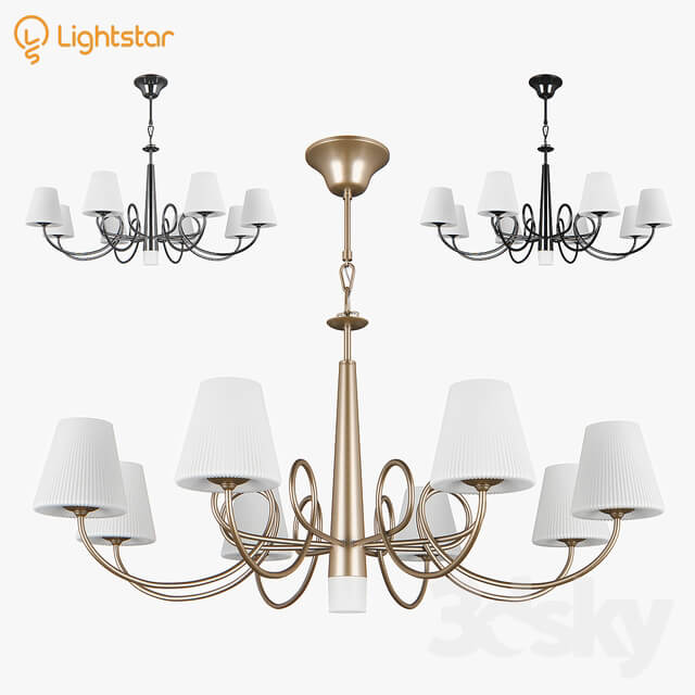 81429x Vortico Lightstar Pendant light 3D Models