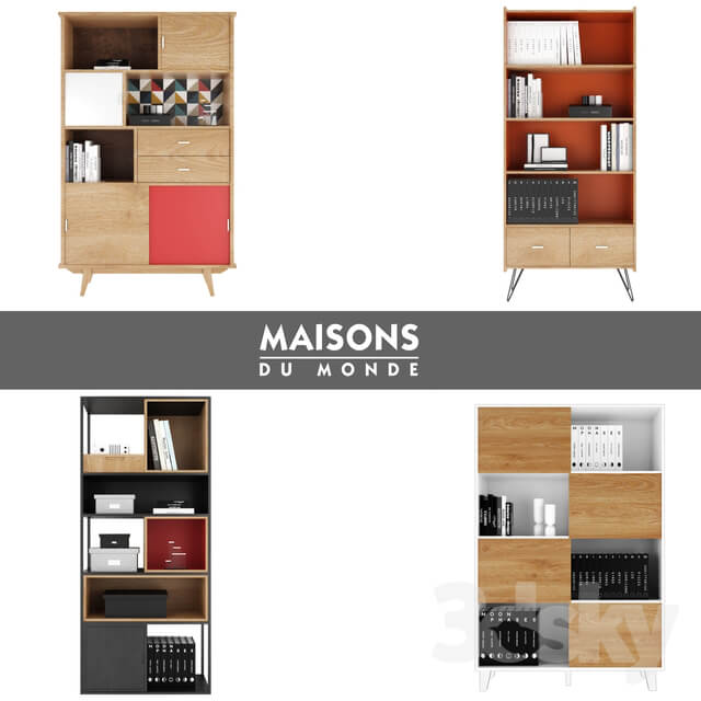 Wardrobe Display cabinets Maisons du Monde set 7