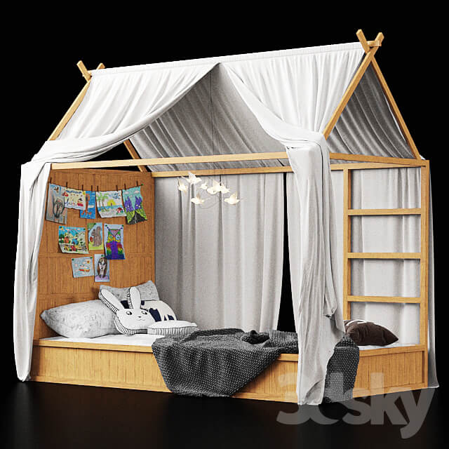 Ikea Kura Bed for kids