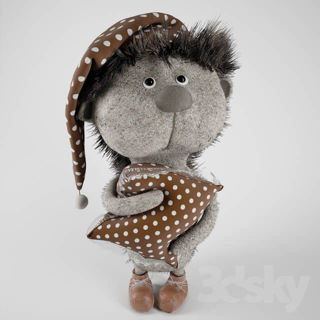 Soft toy hedgehog