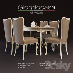 Table Chair Dining group Giorgiocasa Valpolicella 