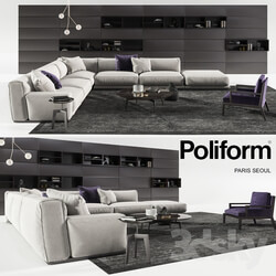 Sofa Set from Poliform Paris 