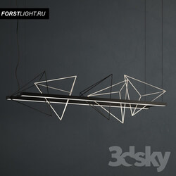 Pendant Lamp Frostlight Rock Garden Pendant light 3D Models 