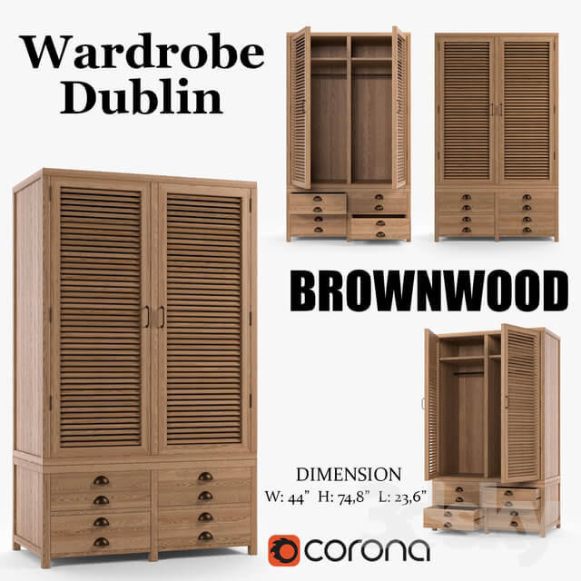 Wardrobe Display cabinets Wardrobe Dublin 2
