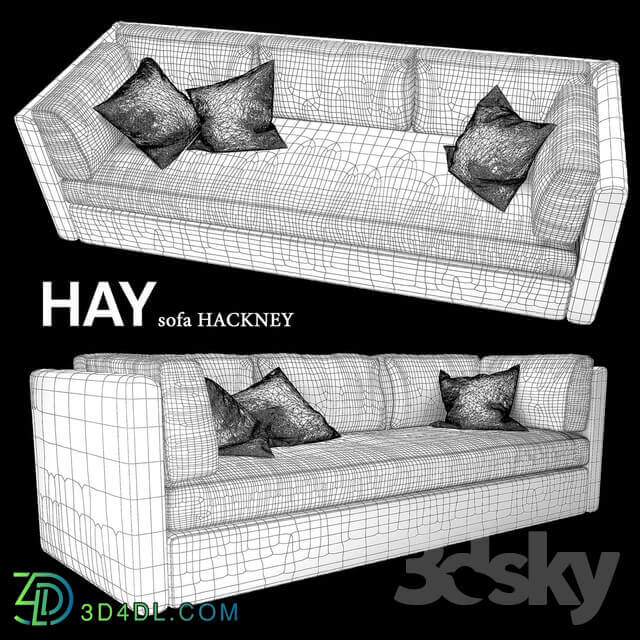 HAY sofa HACKNEY 3 SEATER