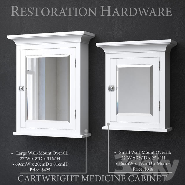 CARTWRIGHT MEDICINE CABINET