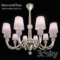 chandelier Barovier Toso Amsterdam 5562 10 