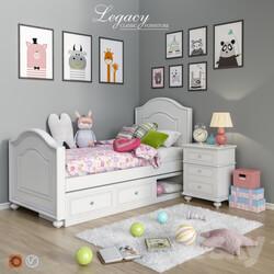 Set of furniture and accessories for the bedroom Legacy Classic set 4 