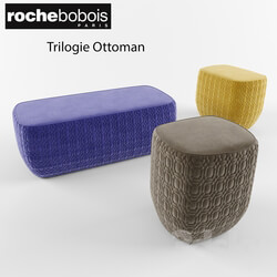 Roche Bobois Trilogie Ottoman 