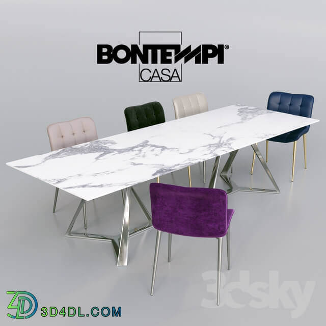 Table Chair Bontempi Kuga Millenium XXL