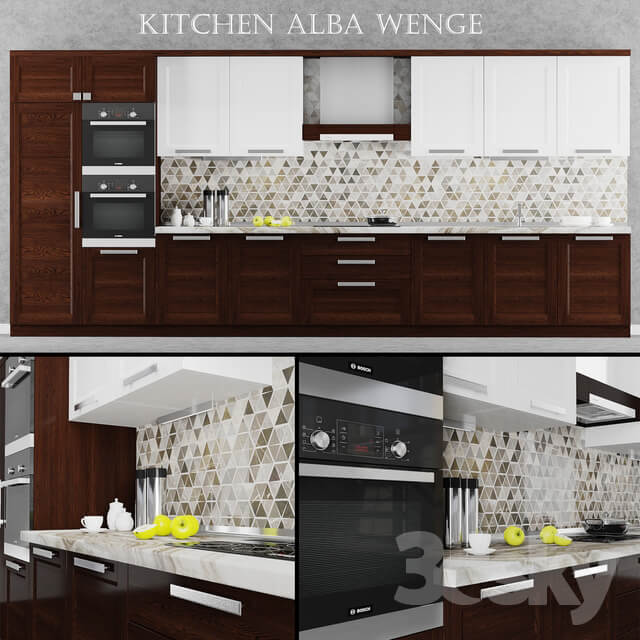 Kitchen Kitchen Alba Wenge
