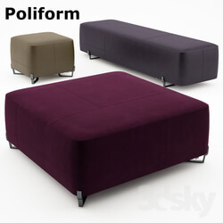 New York poufs Poliform news milano 2017  