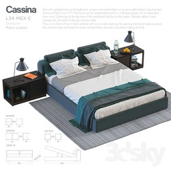 Bed Cassina L34 Mex C 