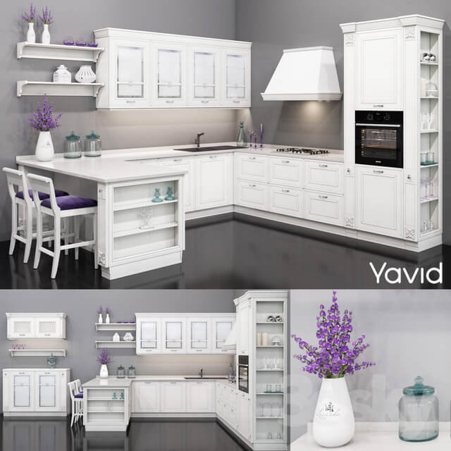 Kitchen Kitchen Beatrice from the company Yavid Provence