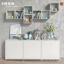 Sideboard Chest of drawer Modular furniture IKEA accessories and decor set 8 