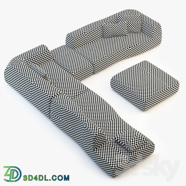 B B Italia Bend Sofa