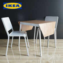 Table Chair Folding table and chair IKEA PS 2012 Theodorez 