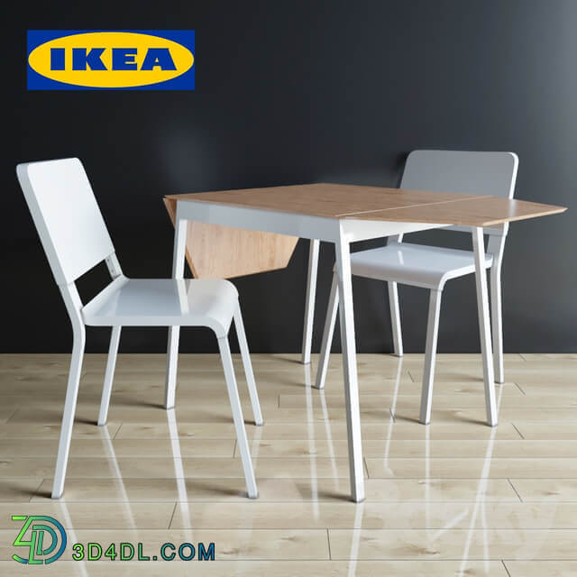 Table Chair Folding table and chair IKEA PS 2012 Theodorez