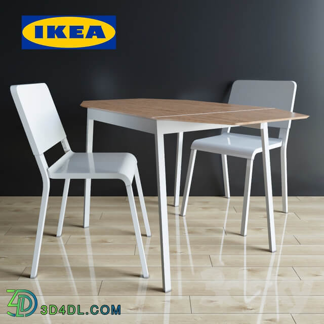 Table Chair Folding table and chair IKEA PS 2012 Theodorez