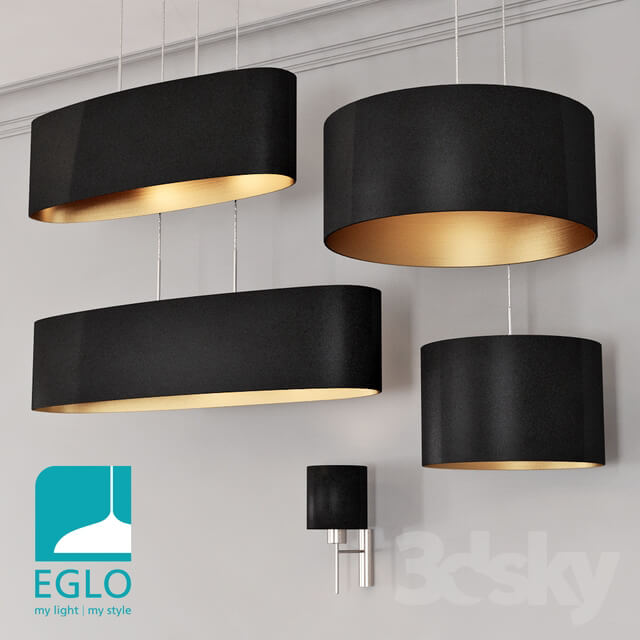 EGLO PASTERI set 4 Black Gold