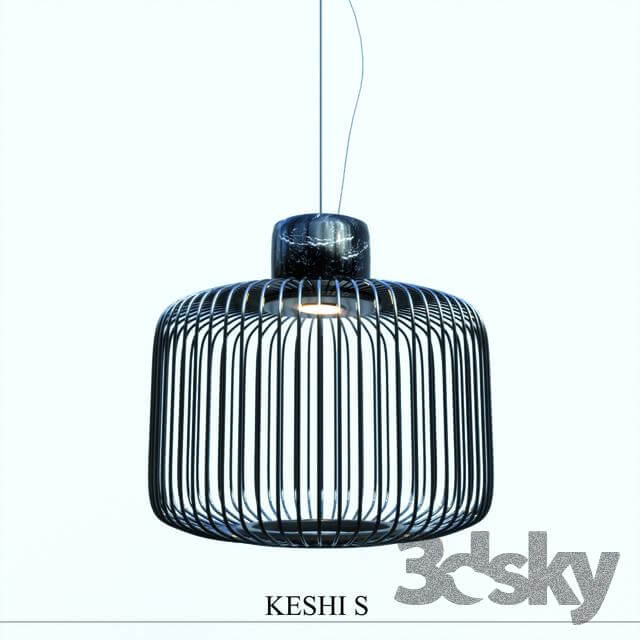 Keshi S by David Abad Pendant light 3D Models