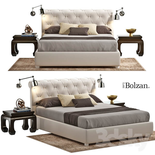 Bed Bed Bolzan Sienna