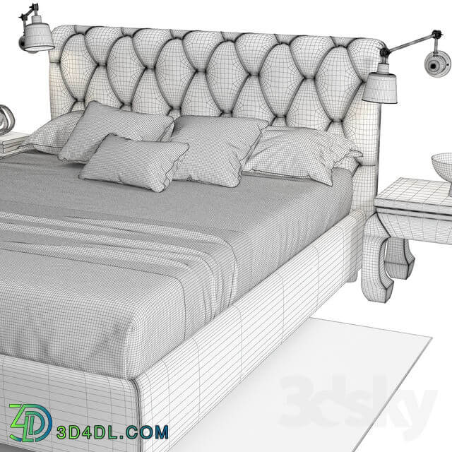 Bed Bed Bolzan Sienna