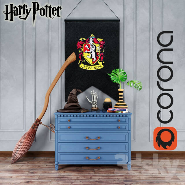 Other decorative objects Harry Potter set