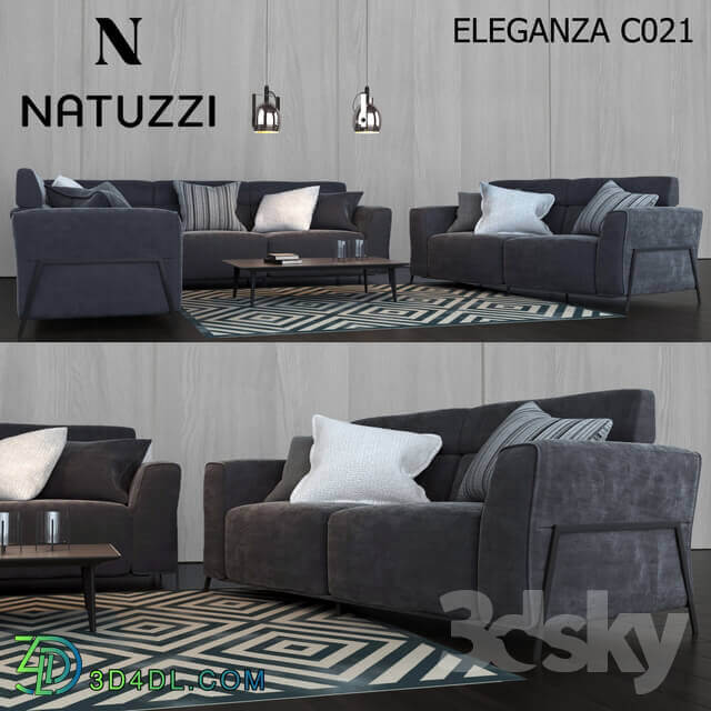 Sofa Sofa NATUZZI ELEGANZA C021