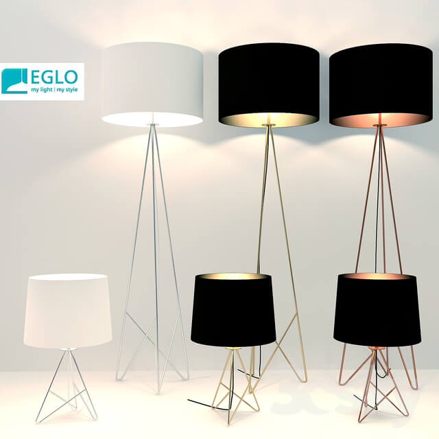 Eglo floor lamp and desk top