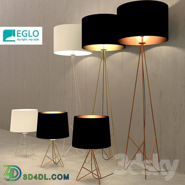 Eglo floor lamp and desk top