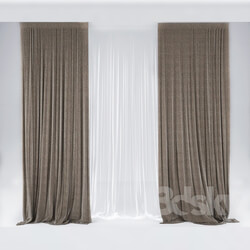 Curtains with tulle 2 