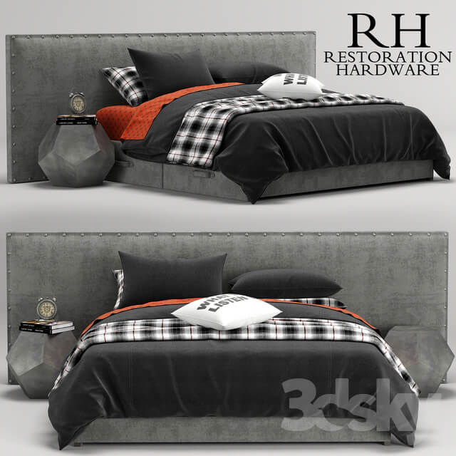 Bed Axel Wide Storage bed RH Teen