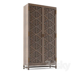 Wardrobe Display cabinets wardrobe in art deco style 