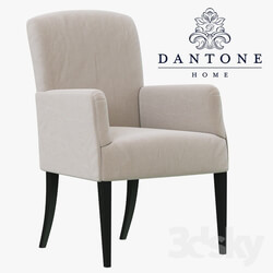 Dantone Home Chair armchair Bordeaux 2 with flat back 