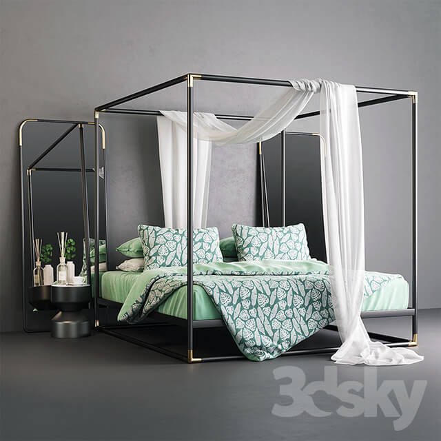 Bed Frame Canopy Bed