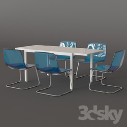 Table Chair Ikea Glivarp 