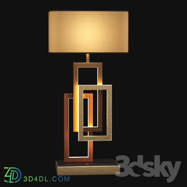 Edge Vertical pendant lamp Pendant light 3D Models