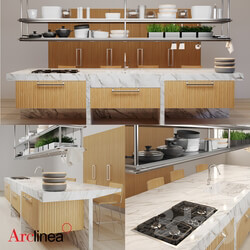 Kitchen Arclinea Lignum et lapis 