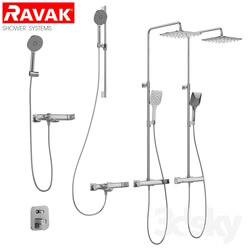 Faucet Bath and shower mixers Ravak 10 set 05 