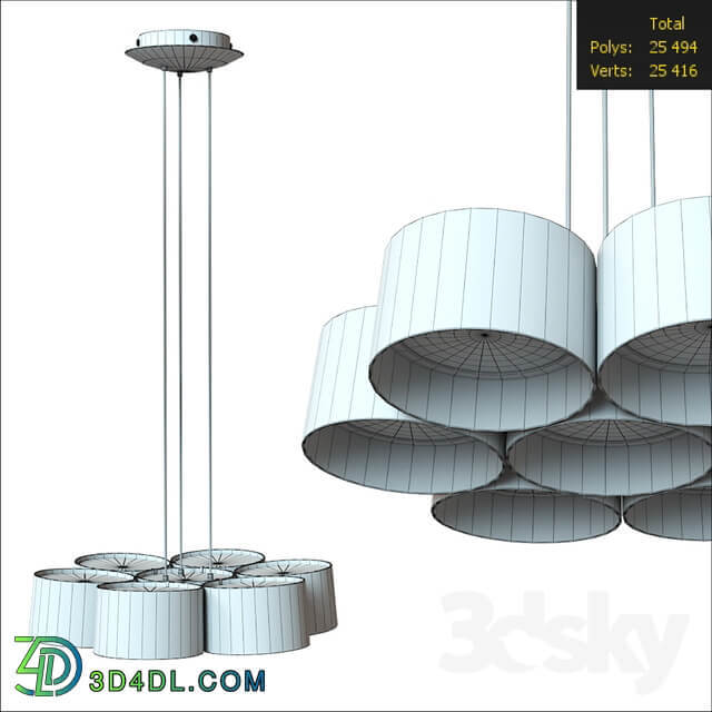 Marimba LED Pendant