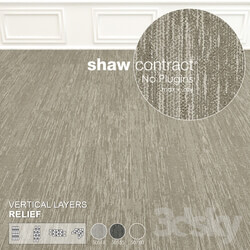 Shaw Carpet Vertical Layers Wall to Wall Floor No 4 