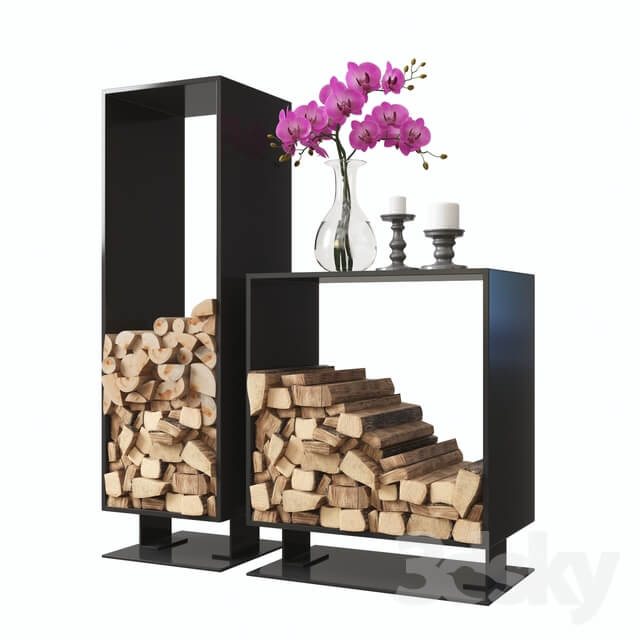 Other decorative objects Firewood Storage Rack set