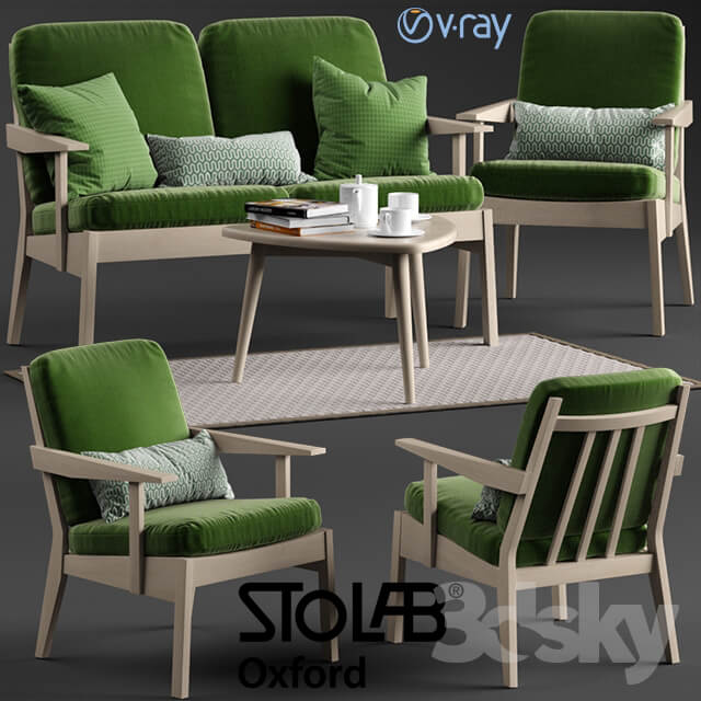 Other Stolab Oxford chair and sofa Yngve table