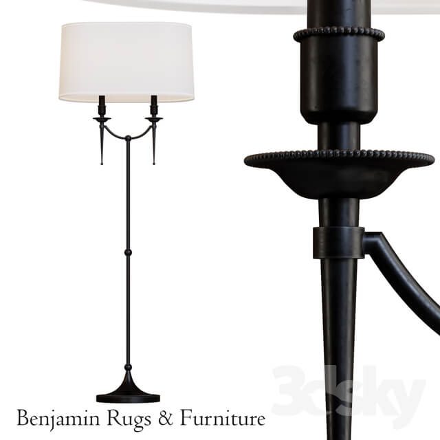 Robert Abbey Cedric Floor Lamp.1