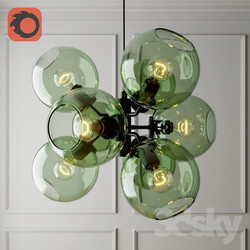 Tage pendant from Pholc by Pholc Green Pendant light 3D Models 